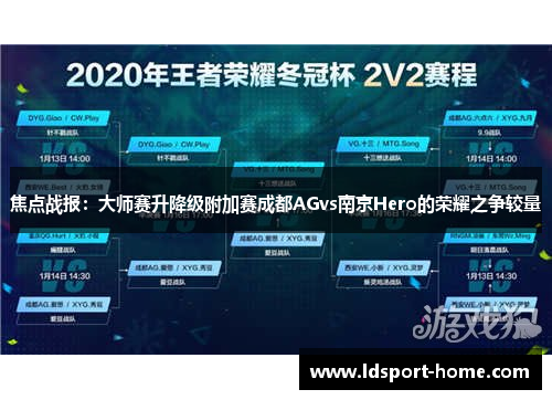 焦点战报：大师赛升降级附加赛成都AGvs南京Hero的荣耀之争较量
